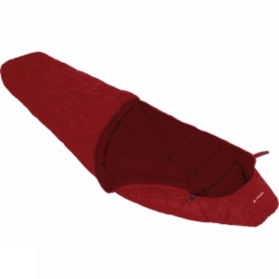 Vaude Sioux 400 Sleeping Bag Dark Indian Red Vaude Sioux 400 Sleeping Bag Dark Indian Red